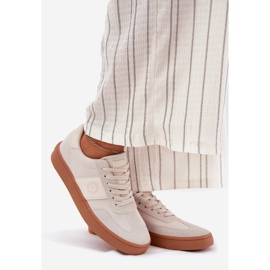Sneaker femminile Big Star RR274806 beige 1