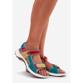 Sandali in pelle femminile McKeylor 95347 Multikolor multicolore 1