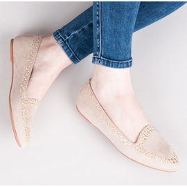 Vices Ballerine in camoscio marrone 1