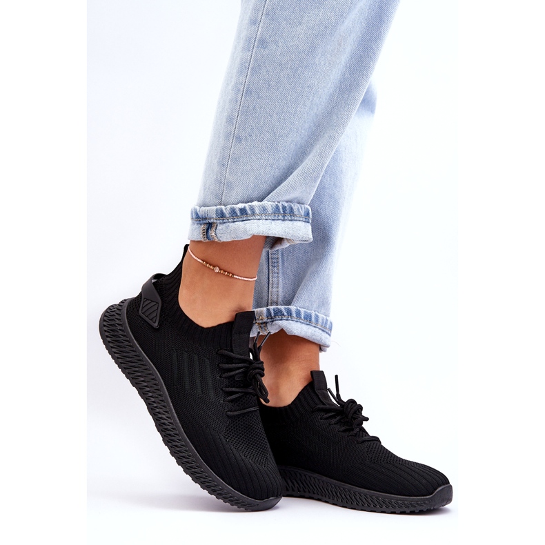 Slip da donna -Scarpe sportive nere nero 5