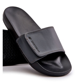 Infradito da uomo 4FMM00FFLIM032-25S Grigio 4