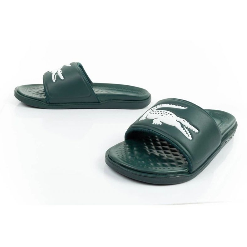 Infradito Lacoste Croco Dualiste 202D2 743CMA00202D2 verde 6