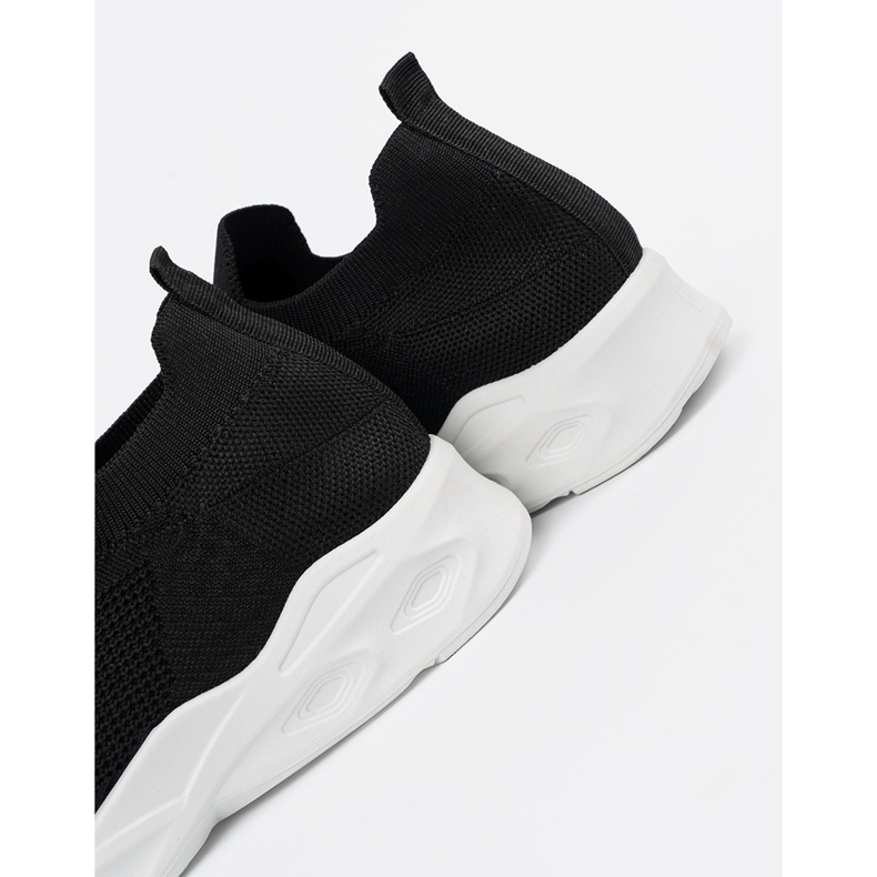 Stivali sportivi femminili, nero scivolato 2