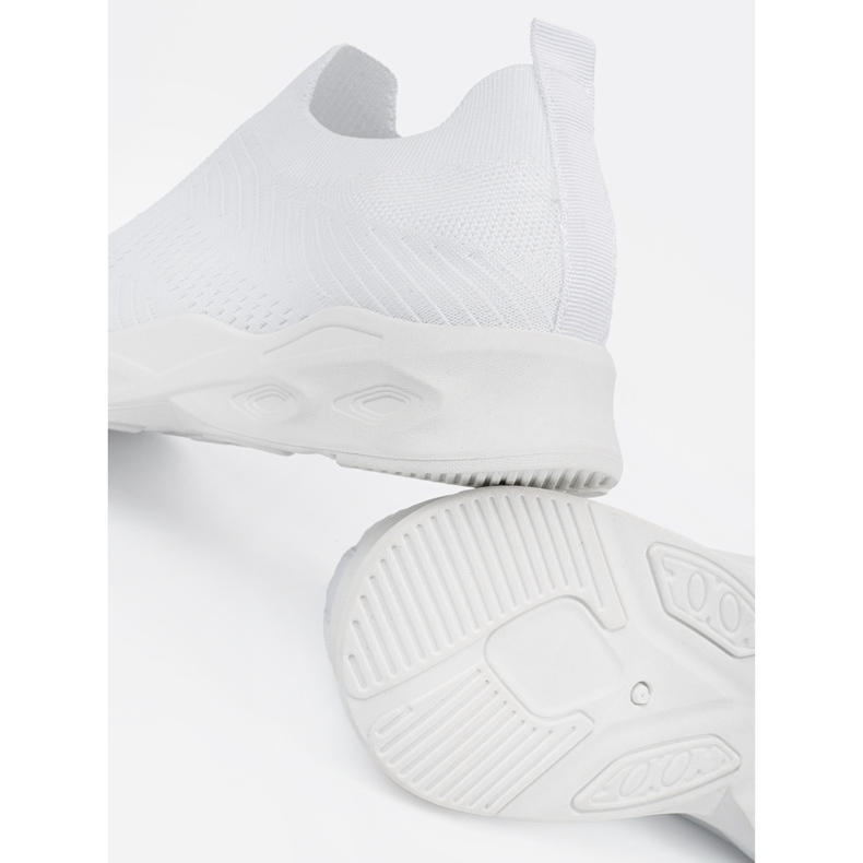 Scarpe sportive da donna bianca bianco 2