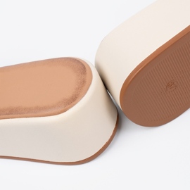 Seastar Piattaforma della piattaforma leggera femminile beige 2