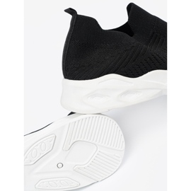 Shelvt Scarpe sportive slip-on da donna nere nero 1