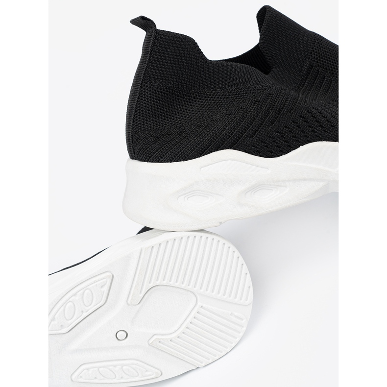 Shelvt Scarpe sportive slip-on da donna nere nero 1