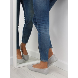Ballerine in rete grigia JX56 Grigio 2