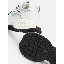 Shelvt Sneaker bianche e verdi con inserti decorativi bianca 1