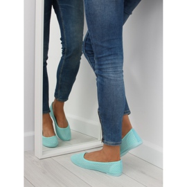 Ballerine in rete menta JX56 L.GREEN verde 2