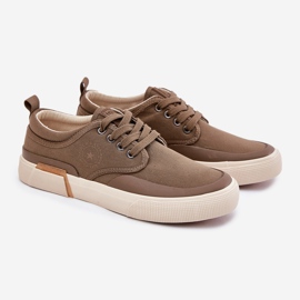 Big Star Materiale maschile maschile rr174064 sneaker kaki verde 1