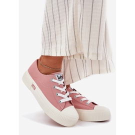 Sneaker femminili sulla piattaforma Lee Isla C Women Low 50251001 Pink rosa 1