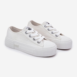 Sneaker giovanili per bambini Lee Isla C Low 50251058 White bianco 1