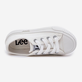 Sneaker giovanili per bambini Lee Isla C Low 50251058 White bianca 2