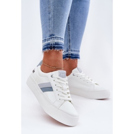 Sneaker da donna Lee Layla Donne Low 50251003 White bianco 2