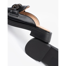 Shelvt Flip eco -flip a bordo basso a bordo con una catena nero 1