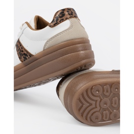 Shelvt Scarpe sportive femminili più spesse bianca 2