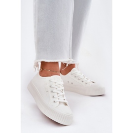 Sneaker materiali femminili sulla piattaforma bianca Big Star RR274776 2
