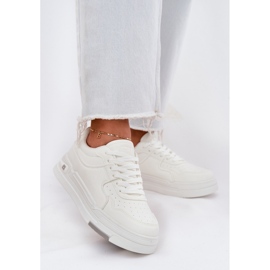 Sneaker da donne a bassa star Big Star RR274A310 Sistema bianco hi-poli. 2