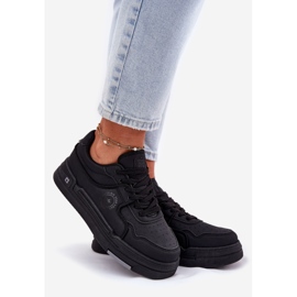 Sneaker da donne a bassa star Big Star RR274A311 Hi-Pola System Black System nero 1