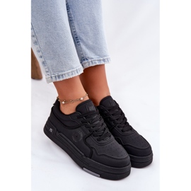 Sneaker da donne a bassa star Big Star RR274A311 Hi-Pola System Black System nero 2
