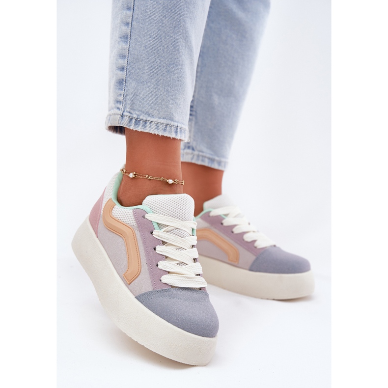 Inna Sneakers Platform da Donna Multicolor multicolore 2