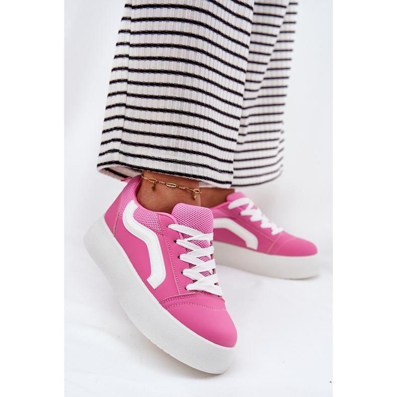 Inna Sneaker femminili sulla piattaforma Fuchsia rosa 2