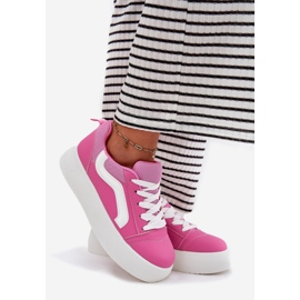 Inna Sneaker femminili sulla piattaforma Fuchsia rosa 1