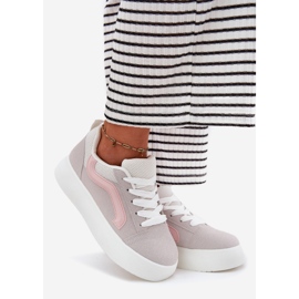 Inna Sneakers con plateau da donna Grigie grigio 1