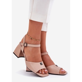 Vinceza Sandali femminili sul Vincez 62235 Beige Post 1
