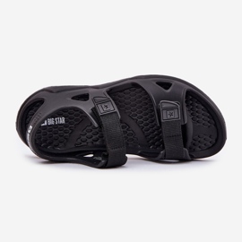 Sandali in schiuma femminile sulla piattaforma nera Big Star RR274A512 nero 2