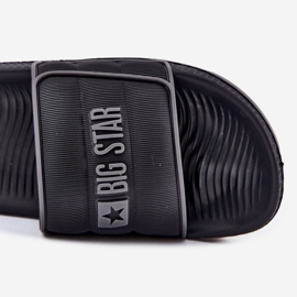 Big Star's Big Star RR174A043 Black Flip -Flops nero 2