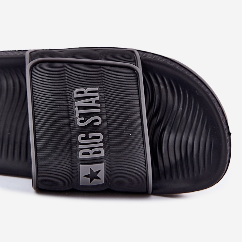 Big Star's Big Star RR174A043 Black Flip -Flops nero 2