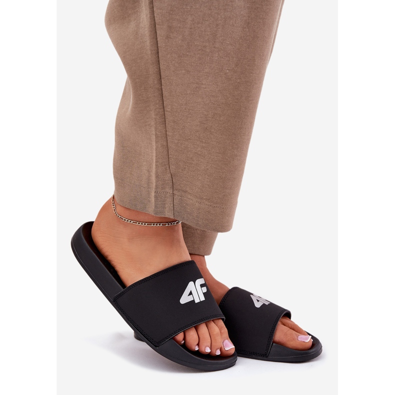 Donne 4f 4frmm00fslif010-20s pantofole nere nero 1