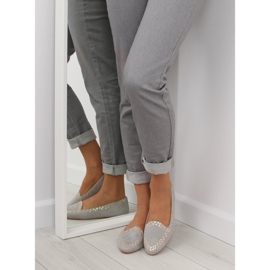 Mocassini grigi lordsy 1389 Grigio 1