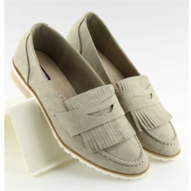 Grigio Mocassini da donna grigi 1174 Grigio 1