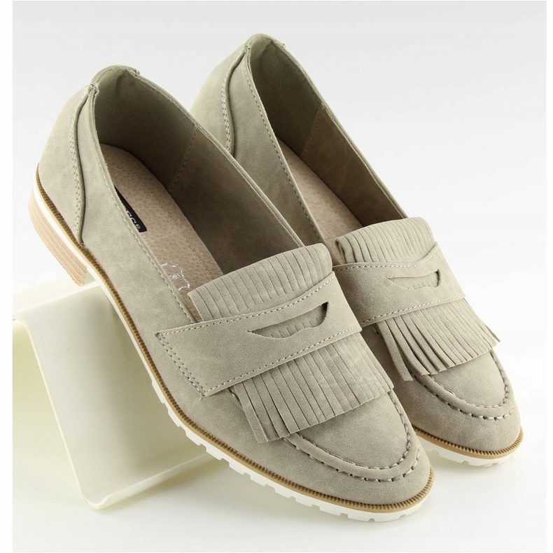 Grigio Mocassini da donna grigi 1174 Grigio 1