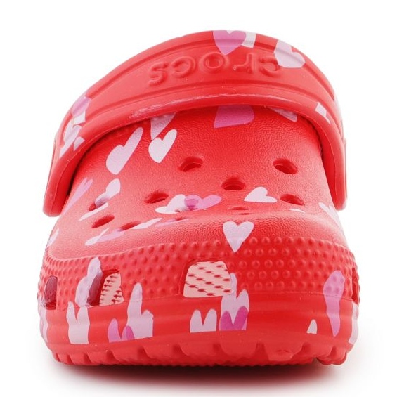 Crocs classic vday clog t 209755-6zr infradito rosso 1