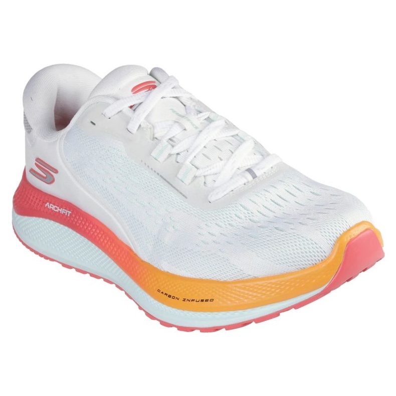 Scarpe da corsa skechers vanno correre persiste 2 172084-wmlt bianco 1