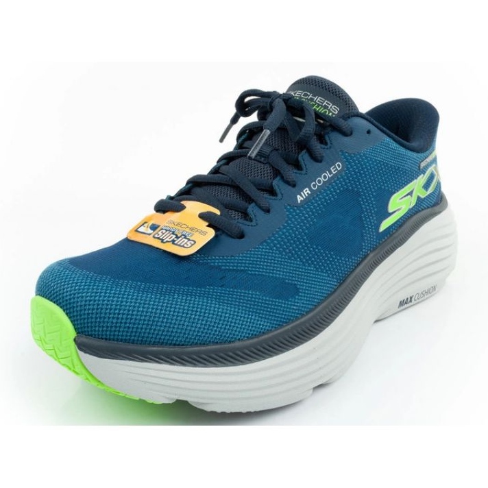 Skechers Scarpe da corsa Schechers Max Cushioning slip -ins 220611/nvy blu 1