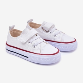 Inna Sneaker in velcro bianco 1