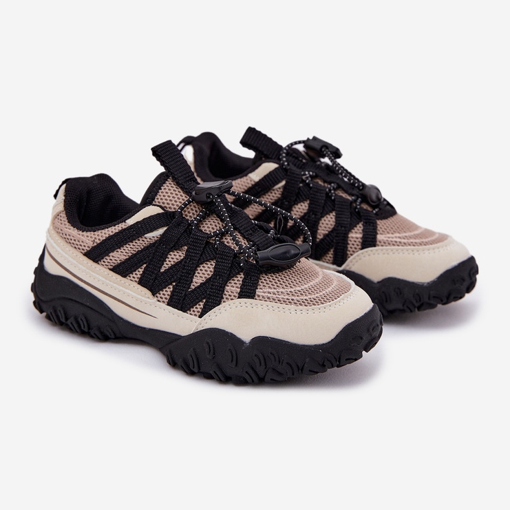 Inna Sneaker per bambini con beige 1