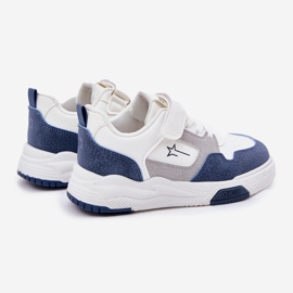 Sneakers per bambini leggero Big Star RR374053 White and Blue bianca 2