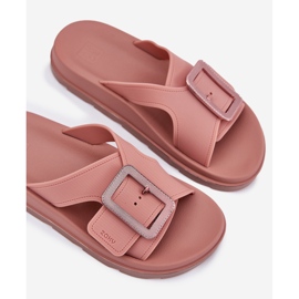 Flip da donna profumata con una fibbia decorativa Zaxy RR285077 Posa sporca rosa 1