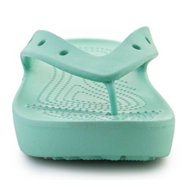 Flip-flops Crocs classico Platfrom Flip Oxygen 207714-3ug verde 1