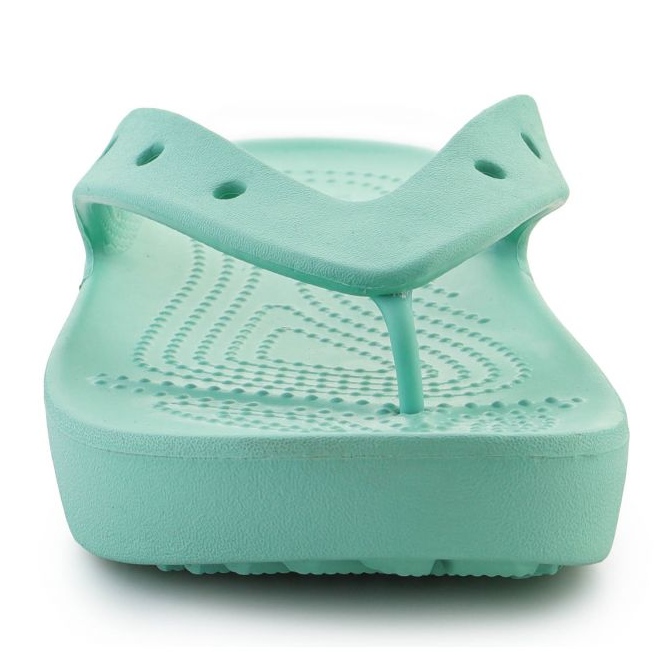 Flip-flops Crocs classico Platfrom Flip Oxygen 207714-3ug verde 1
