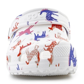 CROCS Classic Print Character Clog 209695-9CD Flip-flops bianca 1