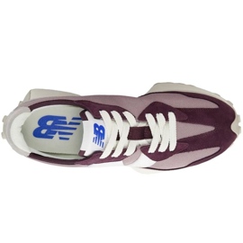 Scarpe sportive femminili New Balance 327 Sneaker in pelle scamosciata viola (U327CF) 1