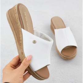 Flip da donna sul White Wedge Sergio Leone KL-191 bianco 1