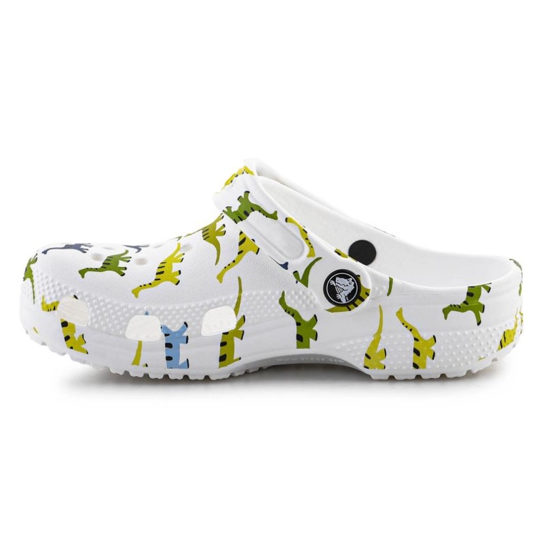 Children's Oungs Crocs Crocs Classic Print Clog 209695-9DH White bianco 6